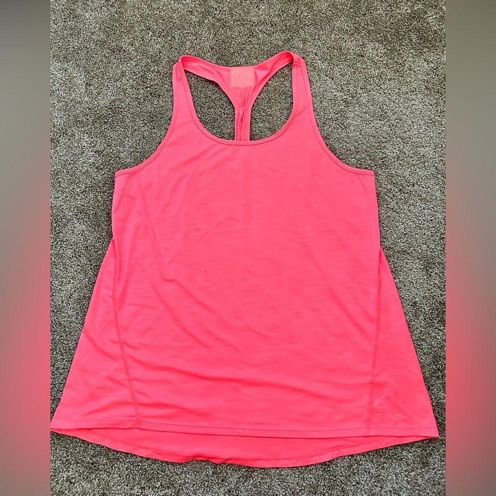 LG Bright Coral Racerback Tank Top
